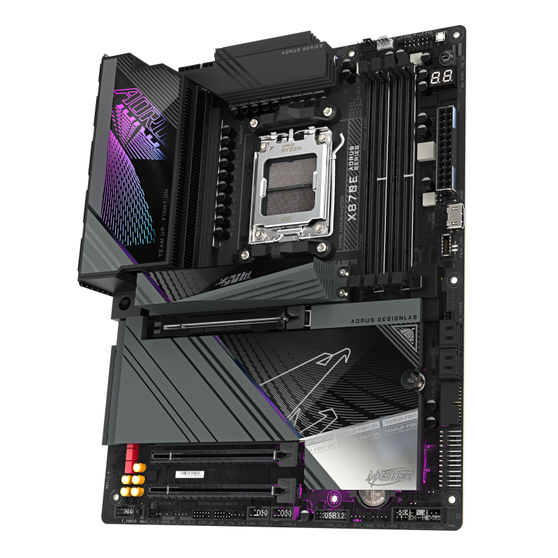 Дънна платка GIGABYTE X870E AORUS MASTER, Socket AM5 - Image 3