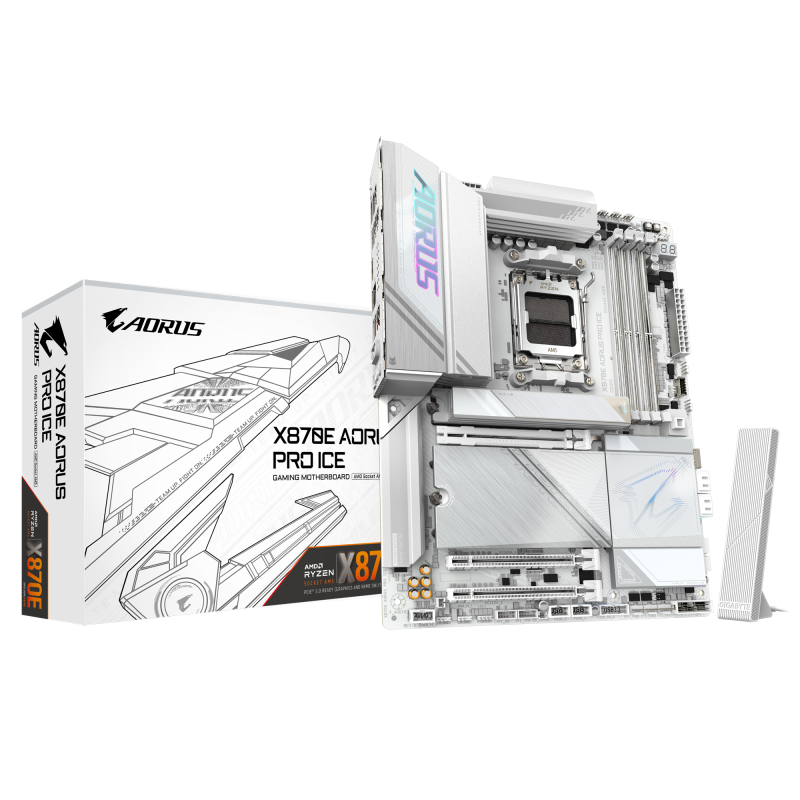 Дънна платка GIGABYTE X870E AORUS PRO ICE, Socket AM5 - Image 6