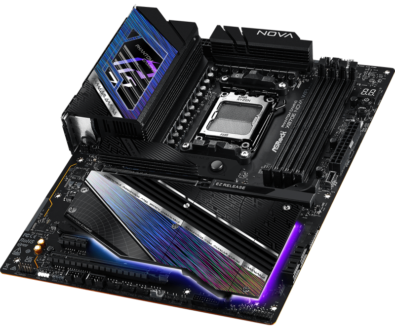 Дънна платка ASROCK X870E PG NOVA WIFI, Socket AM5 - Image 3