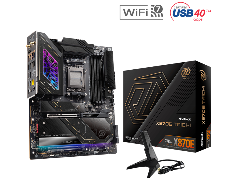 Дънна платка ASROCK X870E TAICHI, Socket AM5 - Image 6