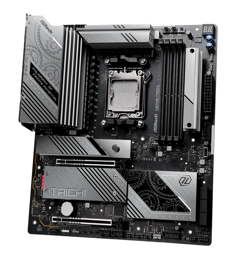 Дънна платка ASROCK X870E TAICHI LITE, Socket AM5 - Image 3