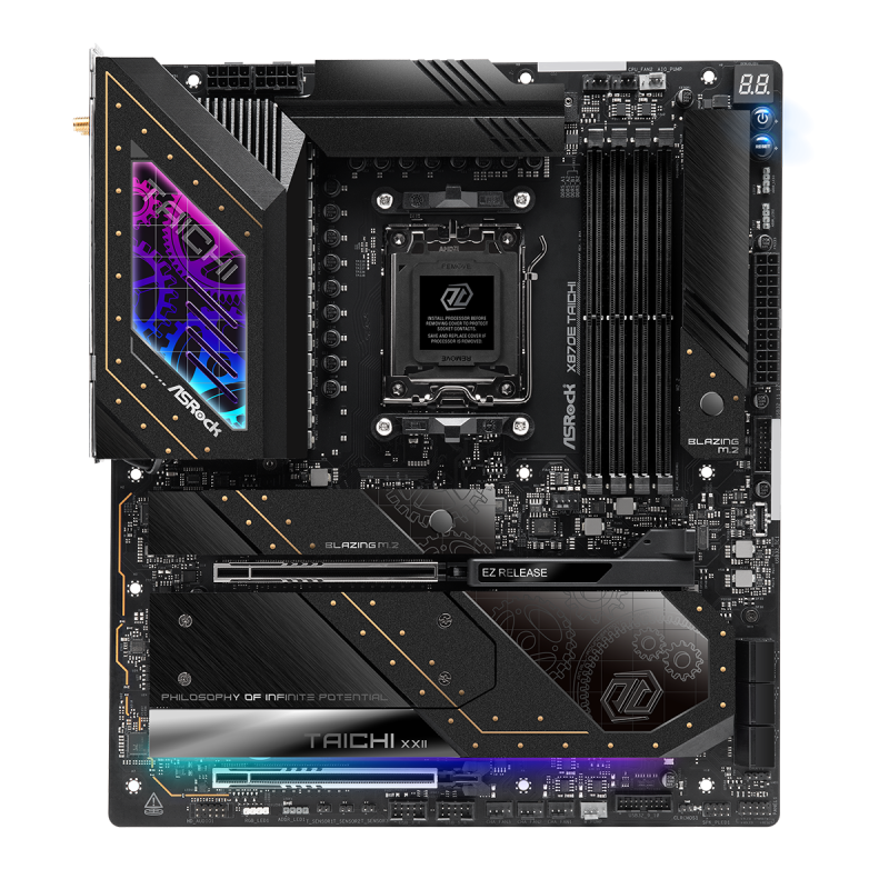 Дънна платка ASROCK X870E TAICHI, Socket AM5
