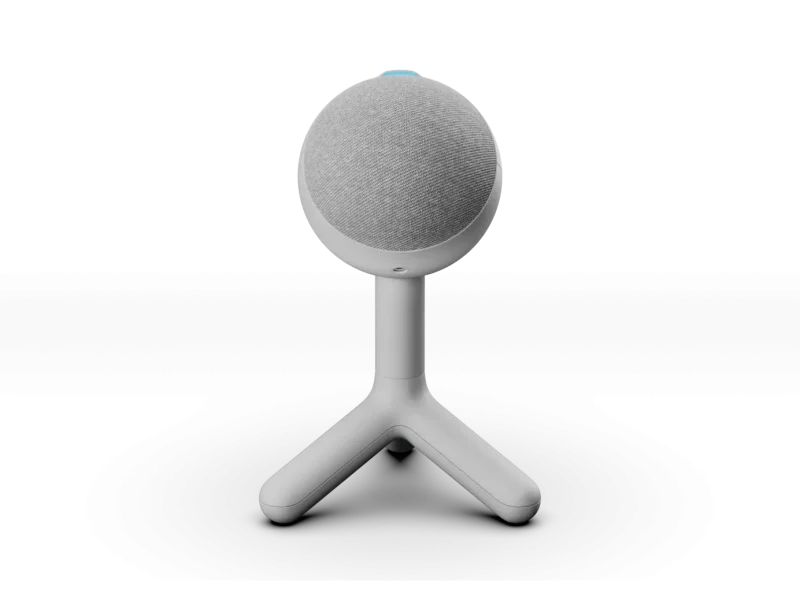 Динамичен микрофон Logitech YETI ORB White