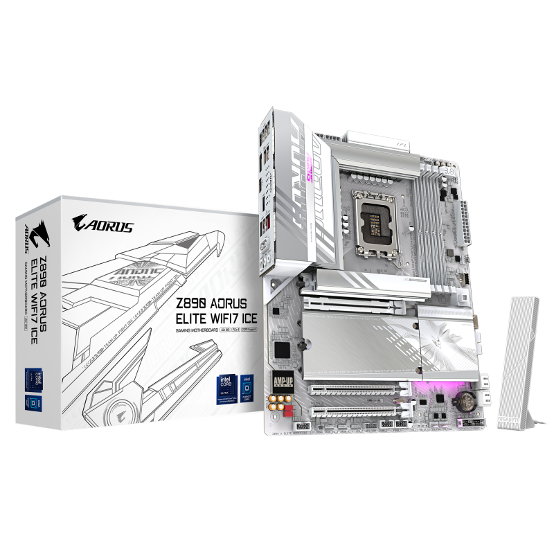 Дънна платка GIGABYTE Z890 AORUS ELITE WIFI 7 ICE, LGA 1851 - Image 6