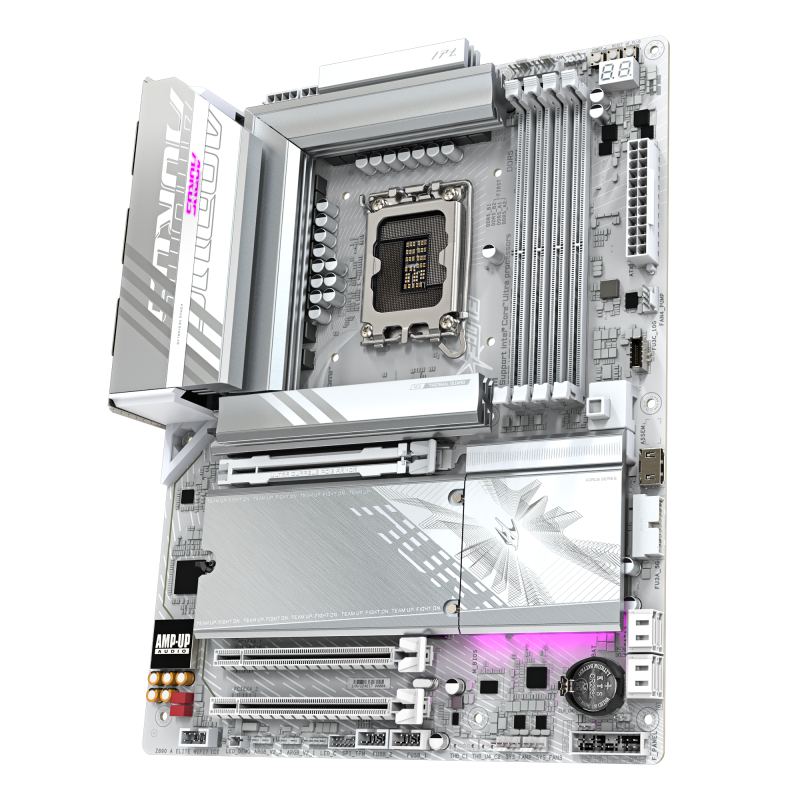 Дънна платка GIGABYTE Z890 AORUS ELITE WIFI 7 ICE, LGA 1851 - Image 2