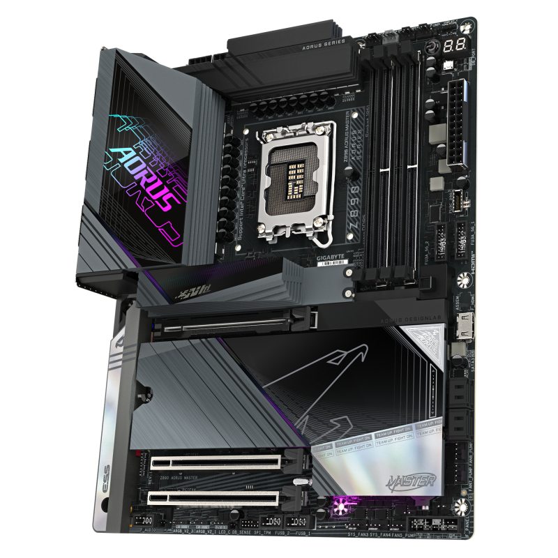 Дънна платка GIGABYTE Z890 AORUS MASTER, LGA 1851 - Image 3