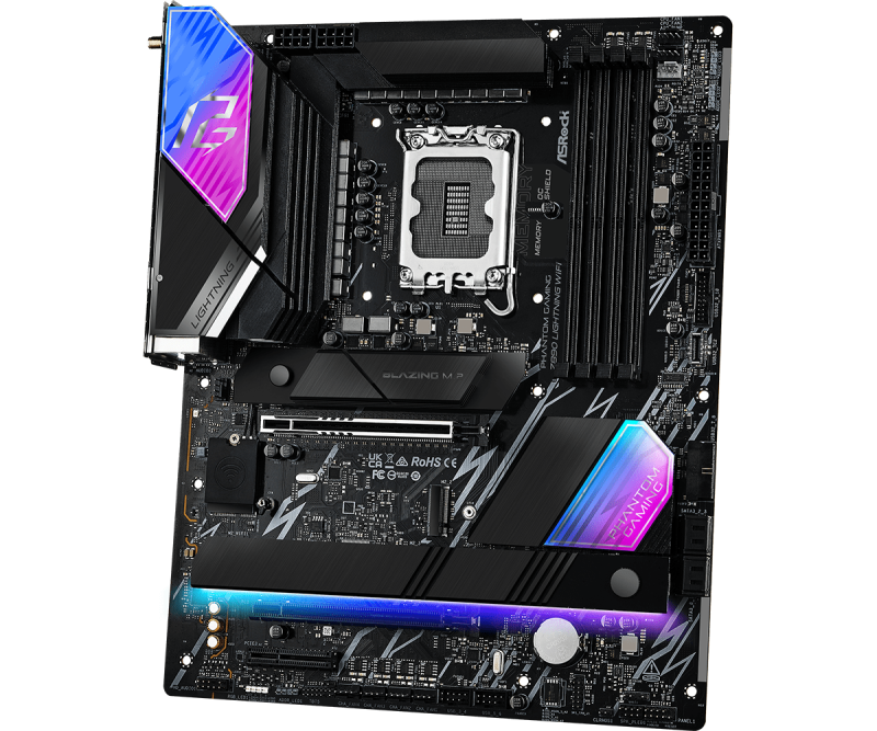 Дънна платка ASRock Z890 LIGHTNING WIFI, LGA 1851 - Image 2