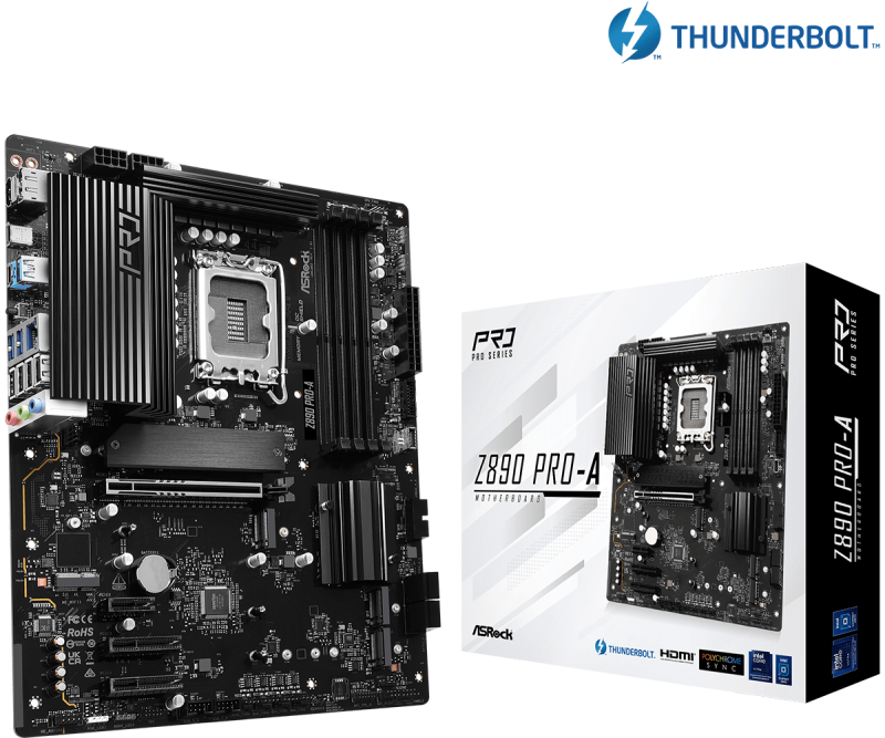 Дънна платка ASRock Z890 Pro RS, LGA 1851 - Image 5
