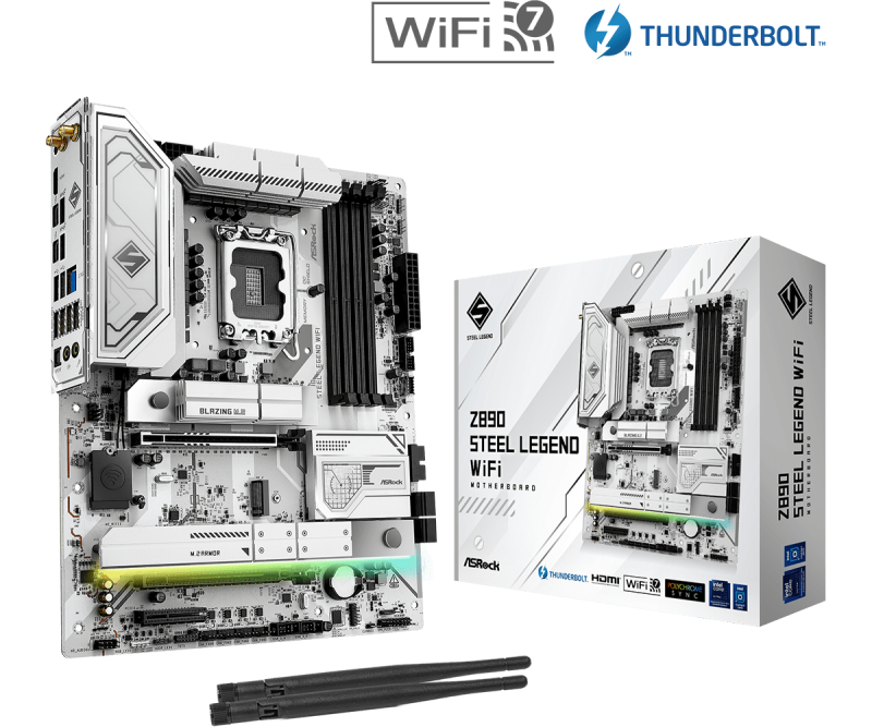 Дънна платка ASRock Z890 Steel Legend WiFi, LGA 1851 - Image 5
