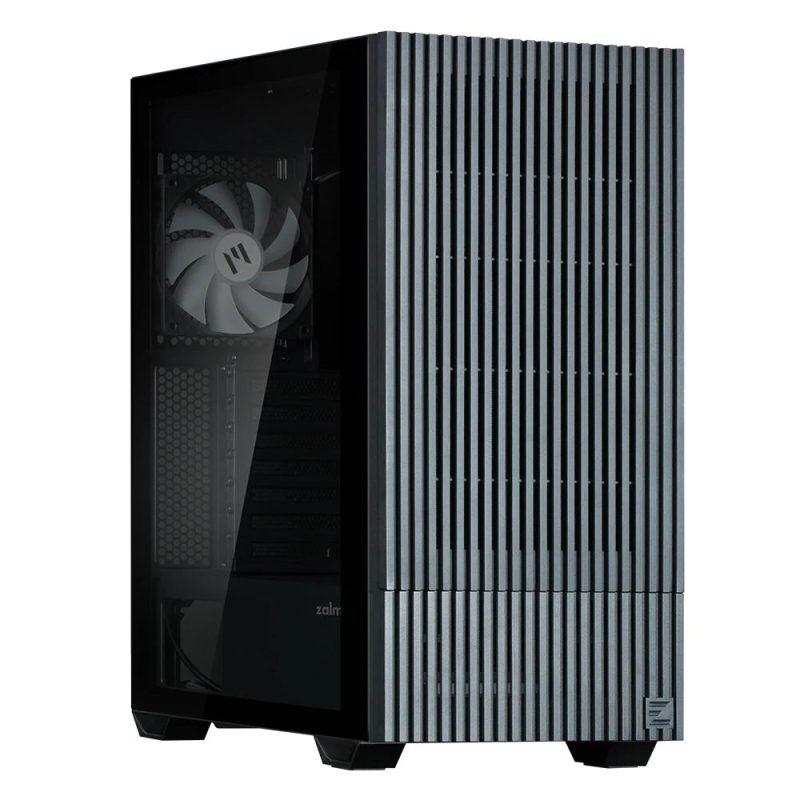 Кутия Zalman Z10 DS 15.6 FHD Display Mid-Tower, Tempered Glass - Черна - Image 5