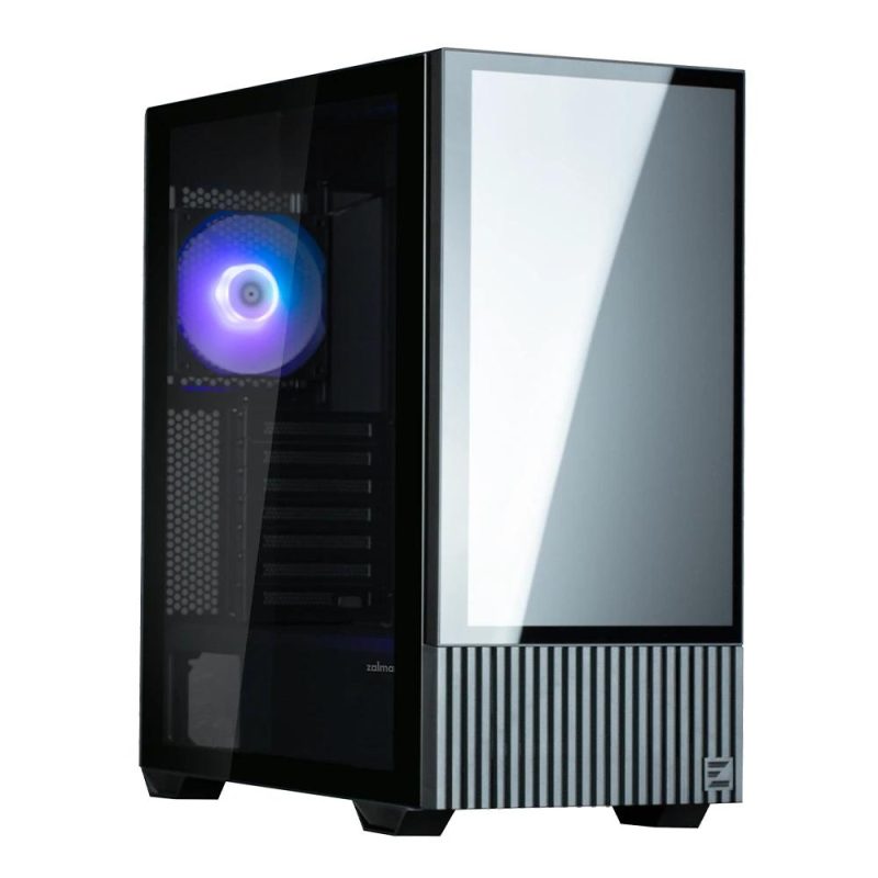 Кутия Zalman Z10 DS 15.6 FHD Display Mid-Tower, Tempered Glass - Черна - Image 3