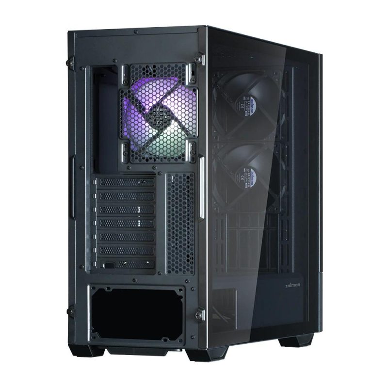 Кутия Zalman Z10 DS 15.6 FHD Display Mid-Tower, Tempered Glass - Черна - Image 9