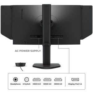 Монитор ZOWIE XL2566 Plus 400Hz DyAc, TN, 24.1inch, Wide, Full HD, HDMI, DP, Черен - Image 2