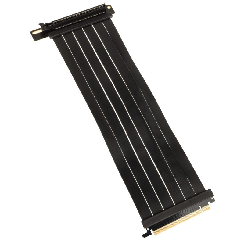 Кабел за вертикален монтаж на видео карта Kolink Riser Cable 300mm 90 degree - PCI-E 5.0 - Image 2