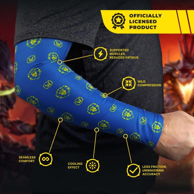 Геймърски ръкав FragOn Arm Sleeve World of Warcraft Alliance - Размер M - Image 5
