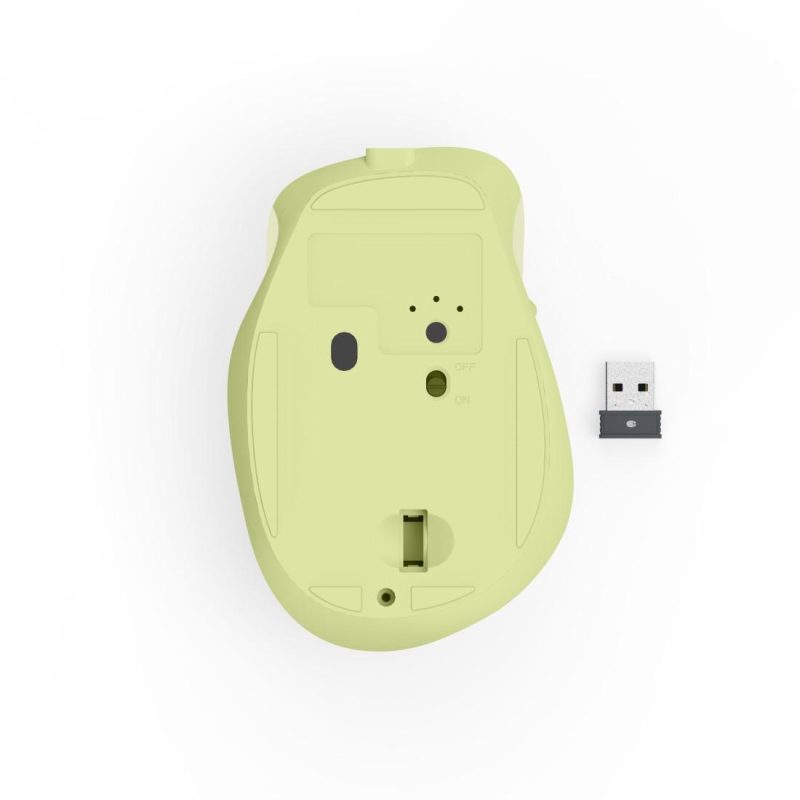 HAMA Безжична оптична мишка WM-500 Recharge, зелена, 6 бут.,800/1200/1600 dpi, безшумна - Image 8