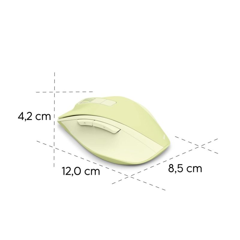 HAMA Безжична оптична мишка WM-500 Recharge, зелена, 6 бут.,800/1200/1600 dpi, безшумна - Image 18