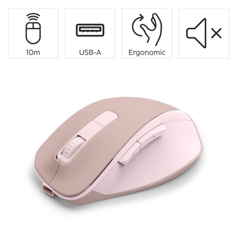 HAMA Безжична оптична мишка WM-500 Recharge, 6 бут.,800/1200/1600 dpi, безшумна - Image 10