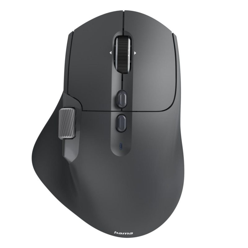 HAMA Мишка „WM-900“ мултифункционална, ергономична, Bluetooth, батерия, RGB, черна - Image 9
