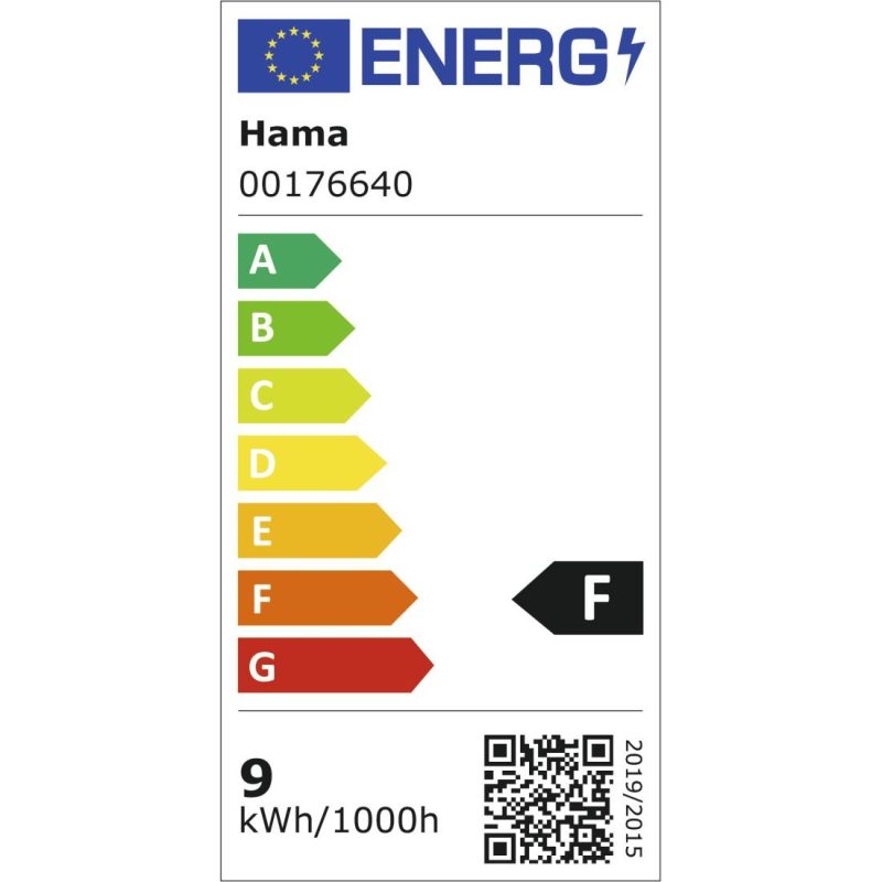 HAMA Димираща смарт крушка RGBW WiFi-LED, E27, 9W, Matter, 176640 - Image 5