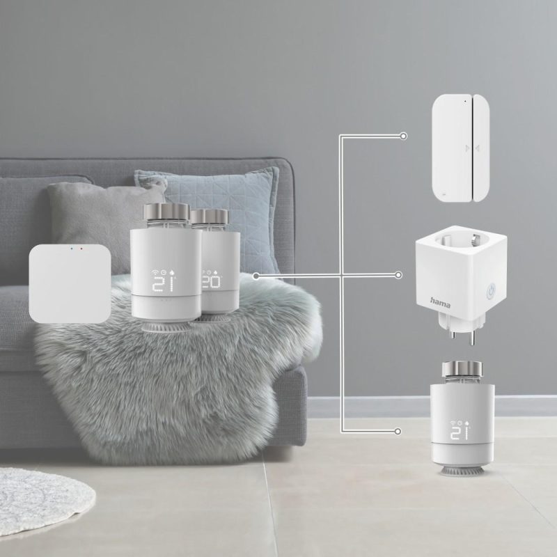 Смарт контрол WLAN система за отопление 2 бр. термо глави, 176662 - Image 7