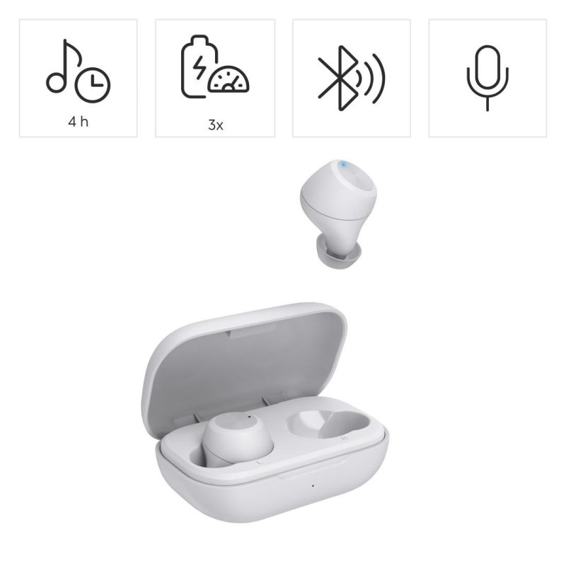 Hama Блутут слушалки “Spirit Chop II”, TWS, in-Ear, бяло - Image 7