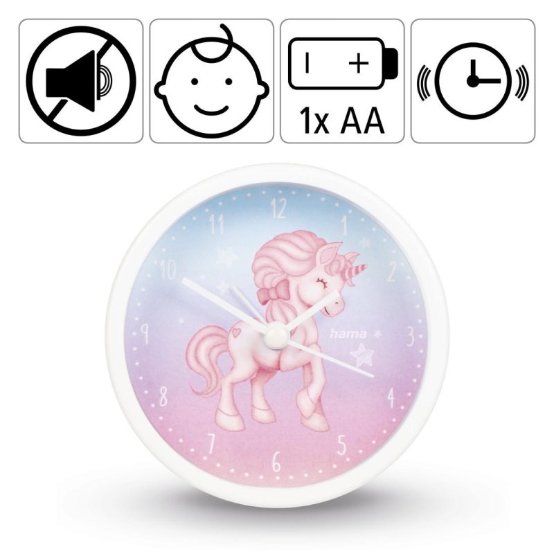 Детски стенен часовник HAMA "Magical Unicorn", 186430 - Image 3