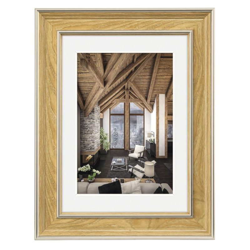 HAMA Рамка за снимки, "Rustic", 20 x 30 см, пластмасова, дъб