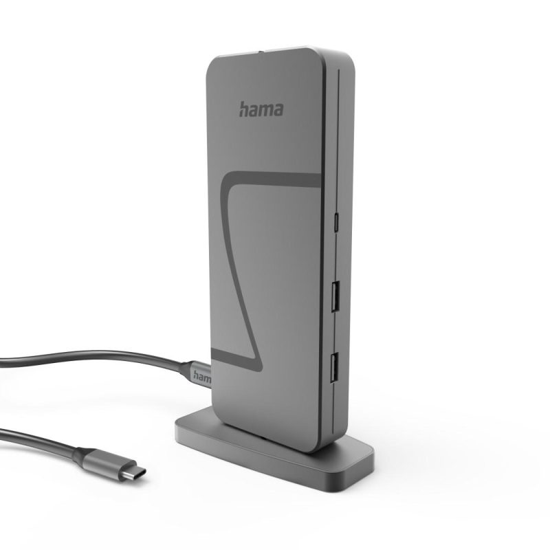 HAMA Докинг станция "Connect2Office Speed", USB4, USB-C, PD, 40 Gbit/s, 10 порта - Image 2
