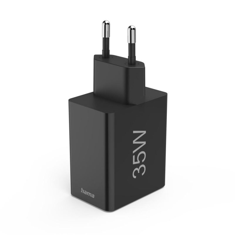 HAMA Мини Зарядно 220V 35 W, 1x USB-C PD, 3x USB-A, Черно - Image 5