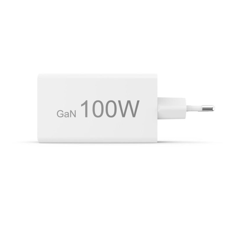 HAMA Бързо зарядно 220V, 100 W GaN, 2x USB-C PD, 1x USB-A QC - Image 6