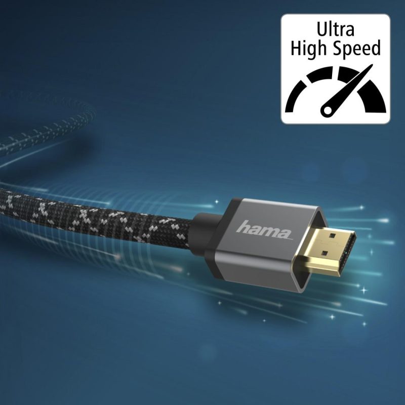 HAMA Кабел Ultra High Speed HDMI - HDMI, 8K, 5.0 м, сертифициран - Image 6