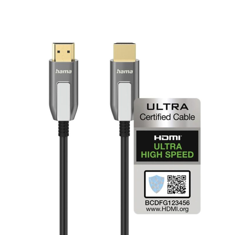 HAMA Кабел Ultra High Speed HDMI - HDMI, 8K, 10.0 м, сертифициран - Image 2