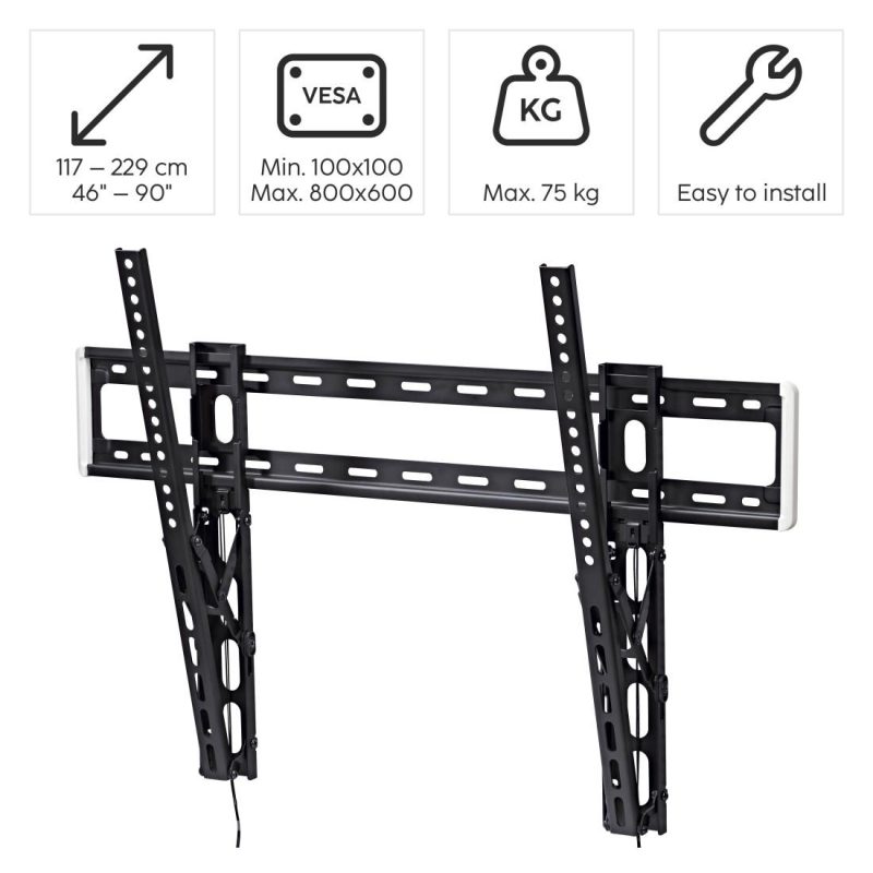 Стенна стойка за TV Hama, 254 см (100") до 75 кг, 220818 - Image 10