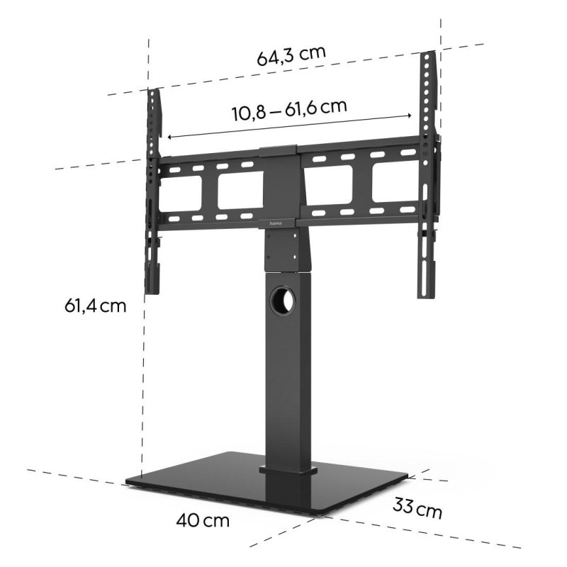 Стойка за TV Stand Fullmotion до 165см / 65"/ до 40 кг, 220867 - Image 11