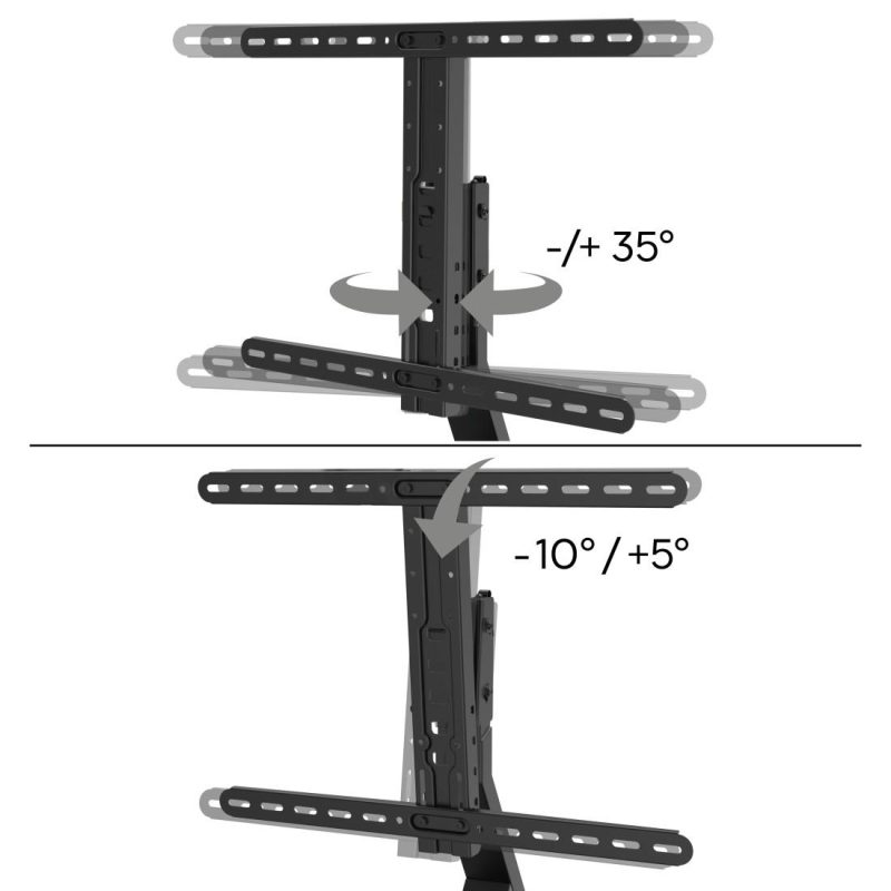 HAMA Стойка за TV Stand "Design" до 165см / 65"/, до 40 кг, 220869 - Image 11