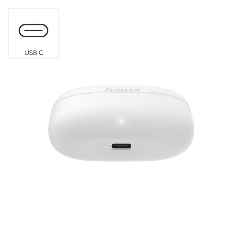 HAMA Блутут слушалки "Freedom Buddy II", True Wireless, Бял - Image 12