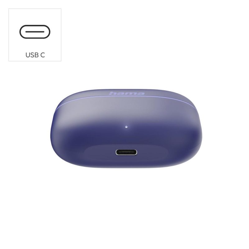 HAMA Блутут слушалки "Freedom Buddy II", True Wireless, Лилав - Image 12
