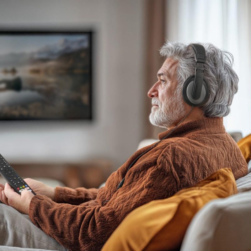 HAMA Стерео слушалки ShellTV Over-ear с 6 м кабел, 113dB - Image 4