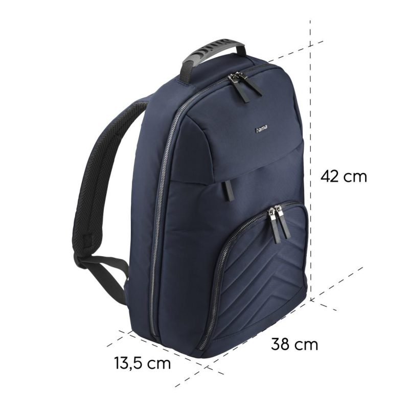 HAMA Раница за лаптоп "Premium Lightweight", до 41 см (16,2"), тъмносиня - Image 21