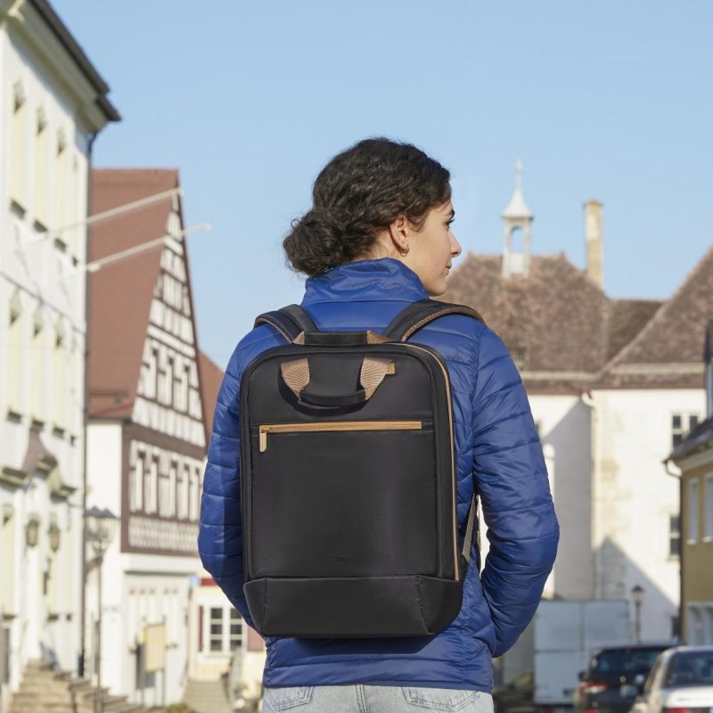 HAMA Раница за лаптоп "Ultra Lightweight", до 41 см (16,2"), черно с кафяво - Image 8