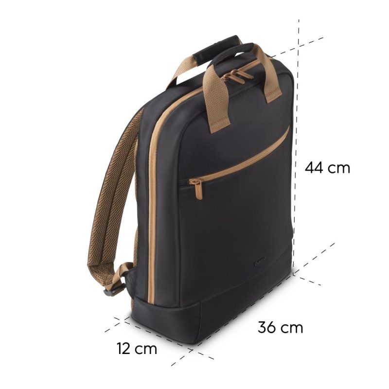 HAMA Раница за лаптоп "Ultra Lightweight", до 41 см (16,2"), черно с кафяво - Image 18