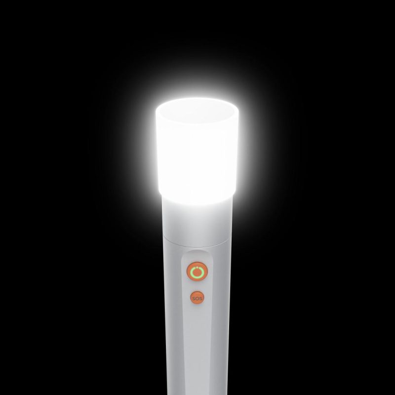 HAMA LED Фенер FL350-C, презареждащ се, алуминиев, 4 режима + SOS - Image 4