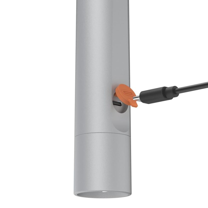 HAMA LED Фенер FL350-C, презареждащ се, алуминиев, 4 режима + SOS - Image 8