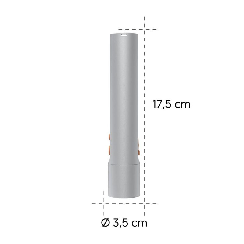 HAMA LED Фенер FL350-C, презареждащ се, алуминиев, 4 режима + SOS - Image 14