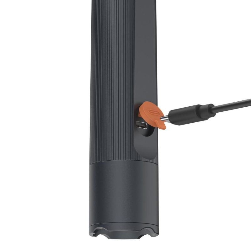 HAMA LED Фенер FLX1200-C, презареждащ се, удароустойчив, алуминиев, 4 режима + SOS - Image 8