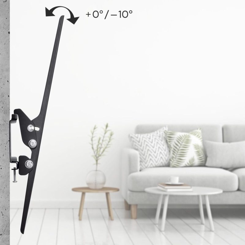 Стойка за TV Hama TILT, 191 см (75"), Черна - Image 8