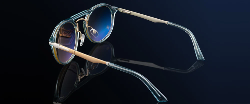 Комплект GUNNAR x World of Warcraft Alliance Edition Blue Crystal - Amber - Очила + калъф - Image 7