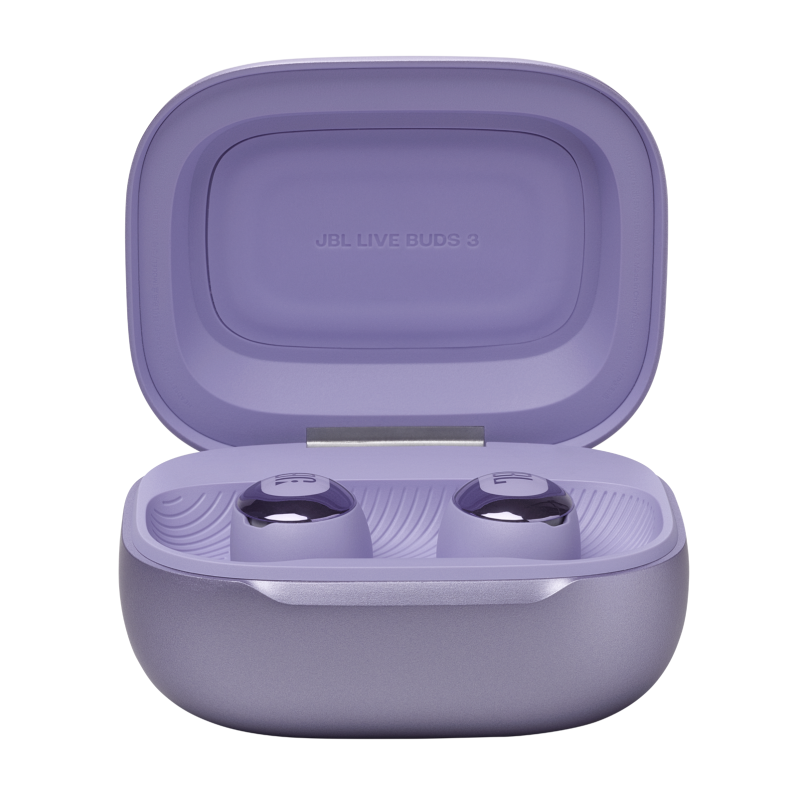 Блутут слушалки-тапи JBL Live Buds 3 - Лилав - Image 6