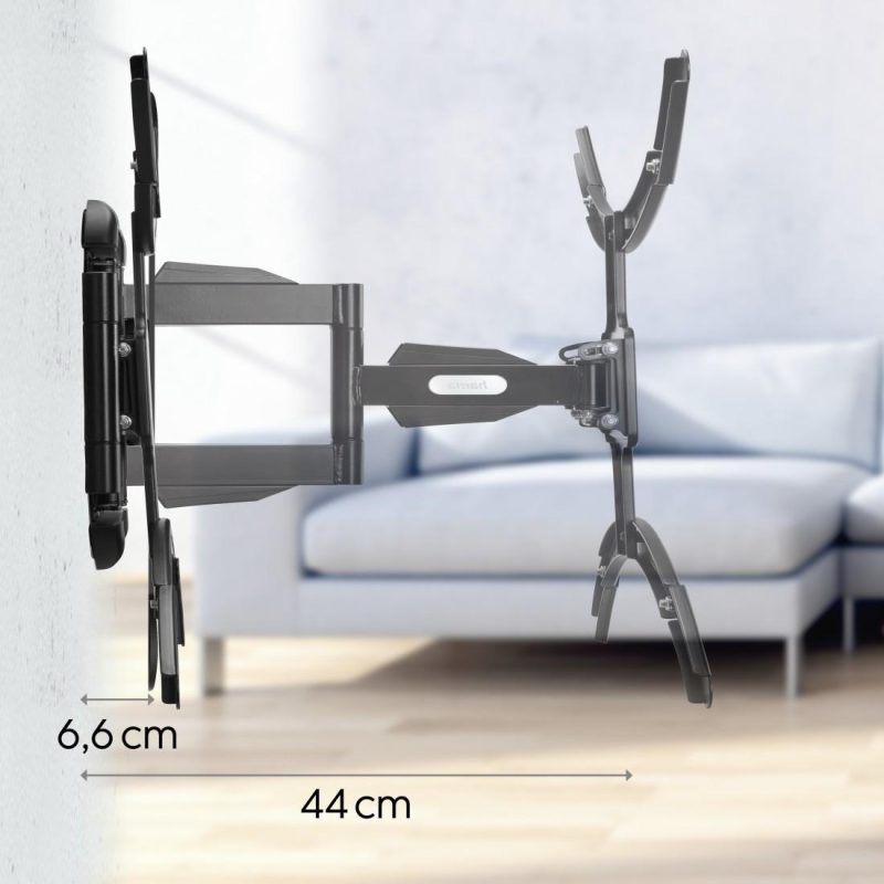Стойка за TV Hama FULLMOTION, 229 см (90") до 50 кг, напълно мобилна, 220837 - Image 17